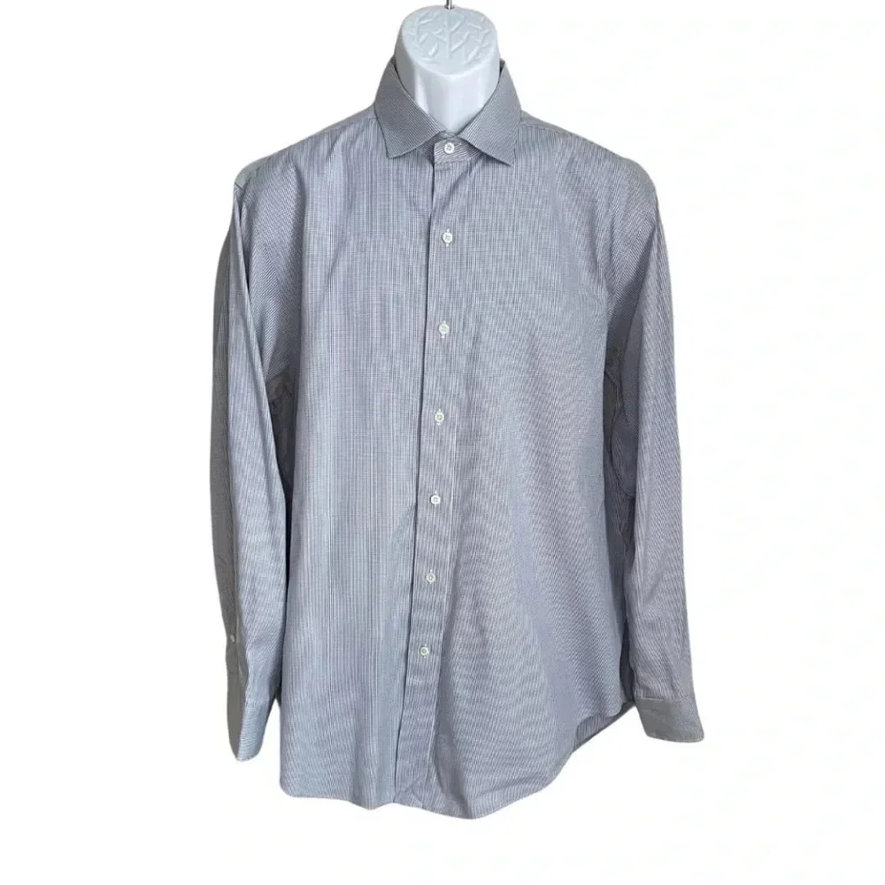 Polo by Ralph Lauren Estate Dress Shirt - Blue, 16.5-34, 100% Two-Ply Cotton